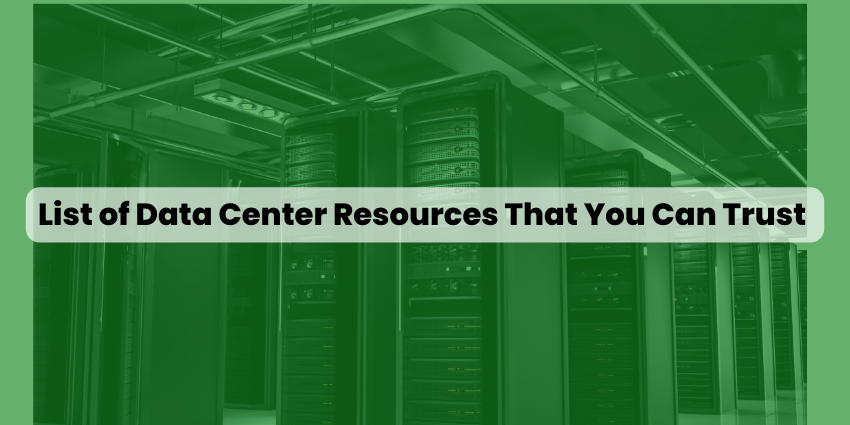 Data Center Resources